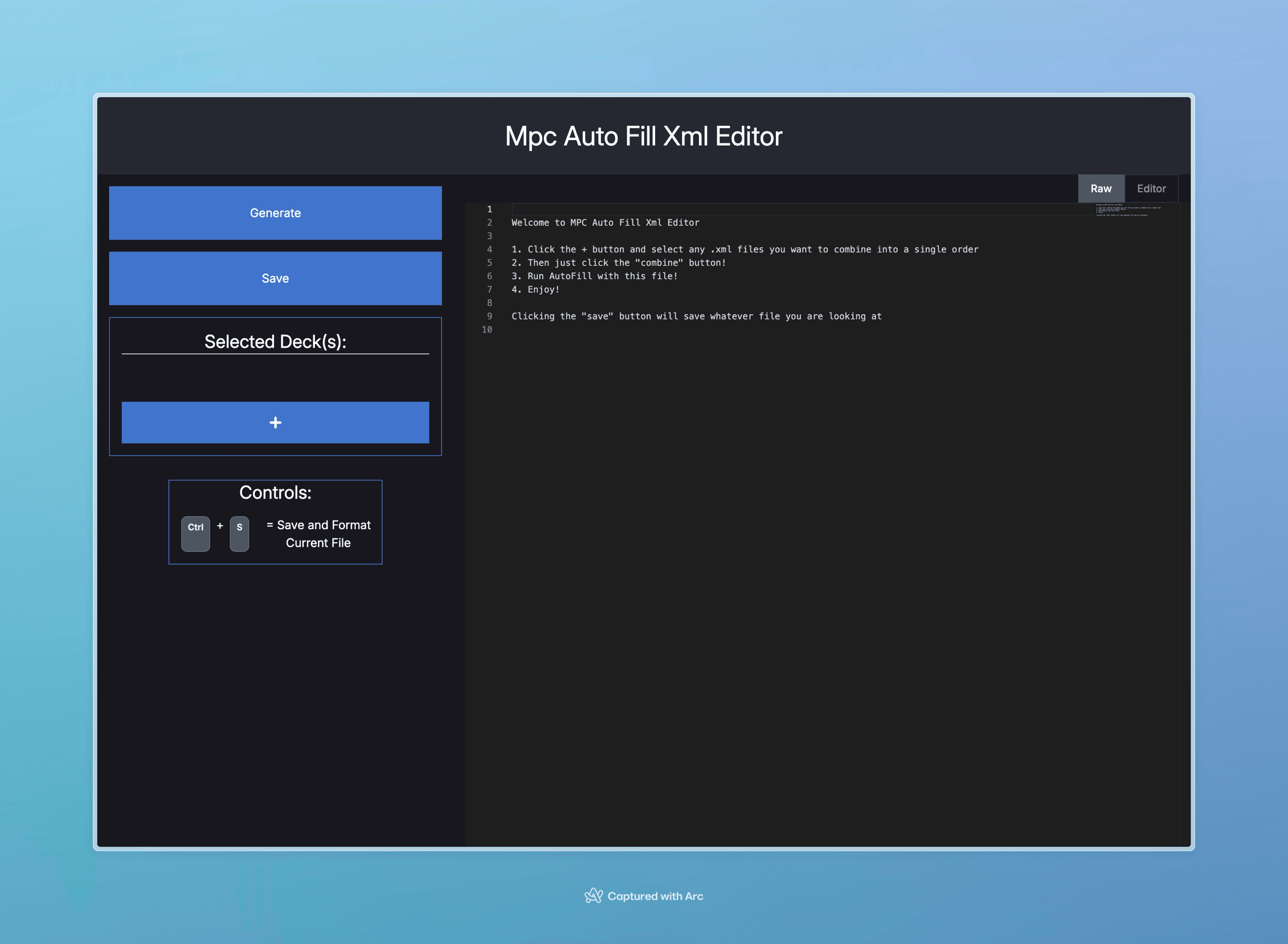 MPC Autofill Extension