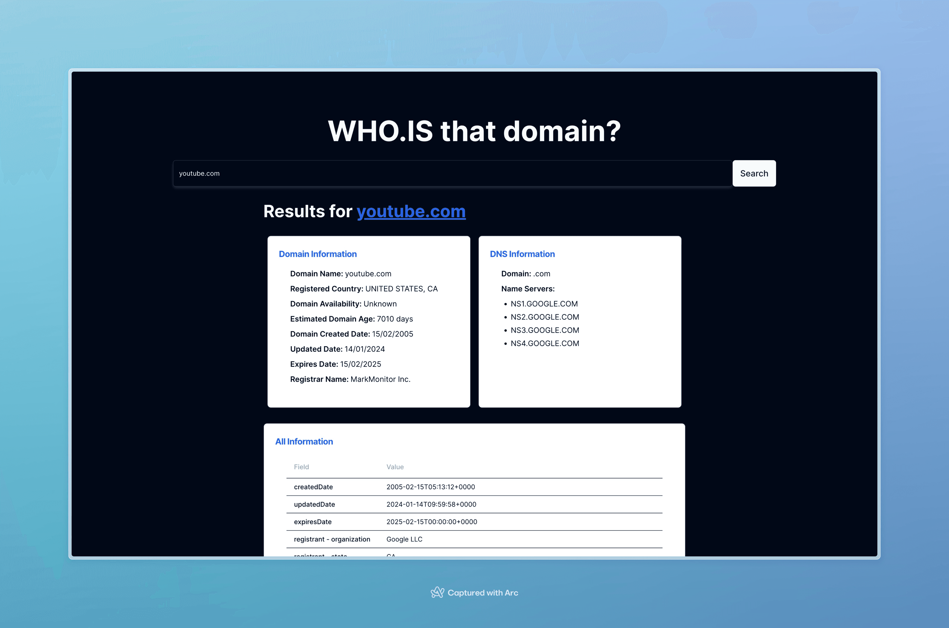 Next Whois